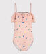 Costume da bagno intero con stampa bambina