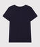 T-shirt LE DROIT girocollo in cotone Donna blu SMOKING