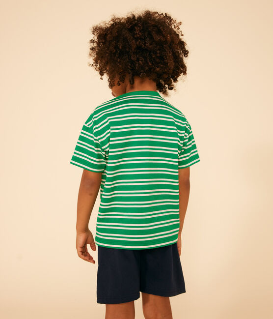 T-shirt a righe in jersey bambino PRADO/ AVALANCHE