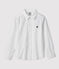Camicia in cotone oxford bambino bianco ECUME