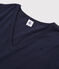 T-shirt scollo a V iconica Donna blu SMOKING