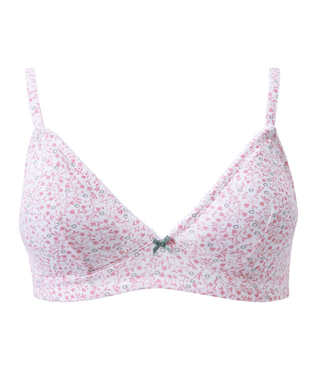 Reggiseno imbottito bianco/multicolore
