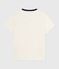 T-shirt a maniche corte e dal taglio dritto in cotone donna blu MILK/ SOIR