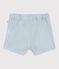 Shorts in cotone a righe neonato. bianco/blu