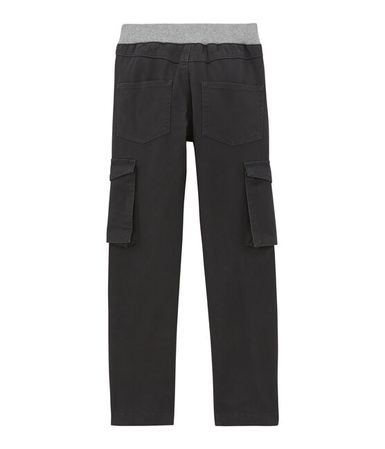 Pantalone per bambino in gabardine grigio CAPECOD