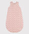SACCO NANNA FIORI BEBÈ IN CINIGLIA TOG 2 rosa SALINE/bianco MULTICO