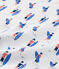 T-shirt bambino con stampe bianco ECUME/blu SOURCE