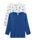 Duo t-shirt maniche lunghe bambino