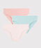 Confezione da 3 slip glitterati ragazza variante 1