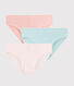 Confezione da 3 slip glitterati ragazza