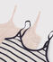 Confezione da 2 canottiere con spalline in cotone Donna variante 1