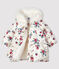 Piumino bebè femmina bianco MARSHMALLOW/bianco MULTICO