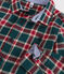 Camicia bambino a scacchi verde PINEDE/bianco MULTICO
