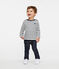 Marinière iconica bebè unisex beige COQUILLE/blu SMOKING