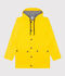 Iconico impermeabile da donna/uomo giallo