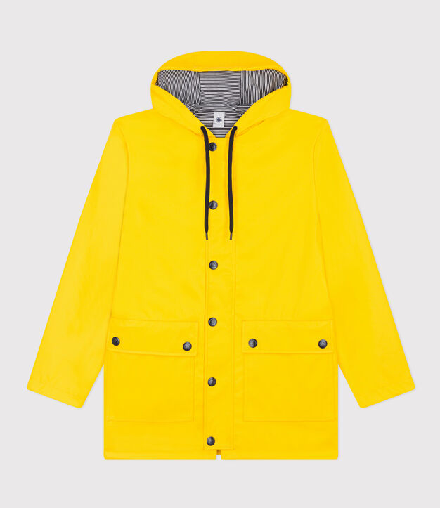 Iconico impermeabile da donna/uomo giallo