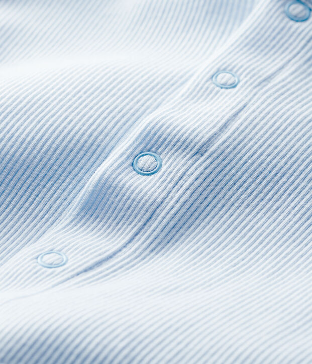 Cardigan beb&egrave; a costina 2x2 FRAICHEUR