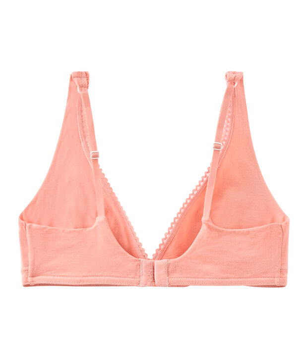 Reggiseno donna in jersey extrafine rosa