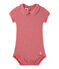 Body bebé bambina con colletto rigato rosso TERKUIT/bianco MARSHMALLOW