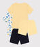 Confezione da 2 pigiami shorts in cotone bambino variante 1