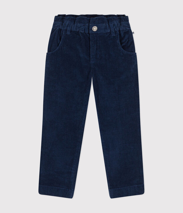 Pantaloni in velluto bambina CREPUSCULE