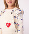 T-shirt a maniche lunghe in cotone con stampa bambina MILK/ MULTICO