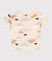 T-shirt a maniche corte bebè in jersey fantasia bianco AVALANCHE/ MULTICO