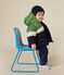 Piumino color block con cappuccio neonato PALMERAIE/ MULTICO