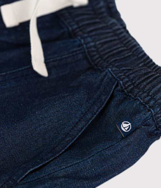 Short in denim leggero bambina blu DENIM