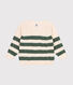 Maglione irlandese in cotone a righe bambino