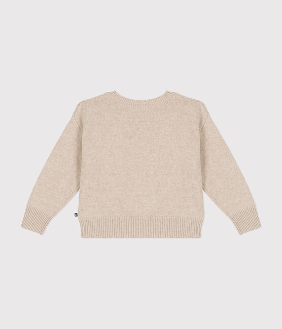 Maglione in misto lana e cotone bambina  AVALANCHE/ CORRIDA
