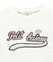 Felpa per bambina bianco MARSHMALLOW/giallo DORE