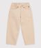 Pantaloni a 5 tasche in denim bambino beige
