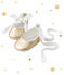 Scarpine ballerine per bebé femmina DORE BRILLANT