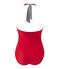 Costume da bagno donna intero rosso TERKUIT