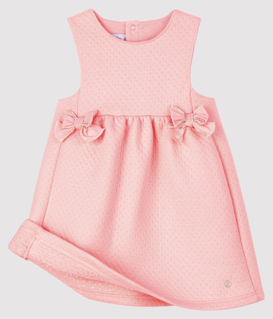 Abito senza maniche bebè femmina rosa MINOIS