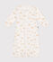 Sacco nanna in cotone neonato bianco MARSHMALLOW/grigio GRIS