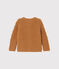 Cardigan per bebé femmina in misto lana marrone CUIVRE