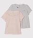 Confezione da 2 t-shirt bebè femmina