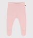 Pantaloni in maglia di lana e cotone neonato