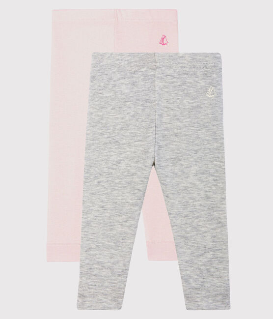 Confezione da 2 leggins bebè femmina variante 2