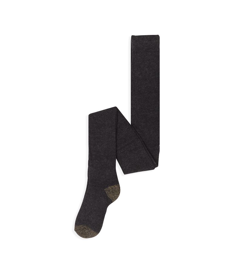 Collant bambina grigio