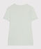 T-shirt l'Iconique in coton tinta unita donna blu POOL