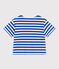 T-shirt Le Boxy in cotone a righe donna bianco AVALANCHE/ MULTICO