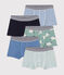 Confezione da 5 boxer con motivo pecora in cotone bambino variante 1