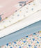 Set di 5 body a fiori con spalline in cotone  variante 1
