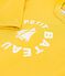 T-shirt a maniche lunghe in cotone con motivo gatto neonato giallo NAPLES