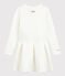 Abito bambina Petit Bateau x Deyrolle bianco MARSHMALLOW