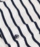 T-shirt L'ICONIQUE girocollo in cotone Donna bianco MARSHMALLOW/blu SMOKING