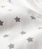 Bavaglino little star bianco MARSHMALLOW/bianco MULTICO